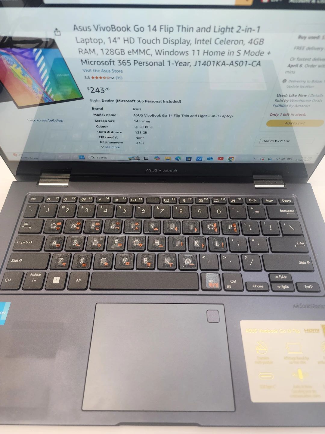 ASUS Vivobook Go 14 Flip Touchscreen Laptop - photo 5