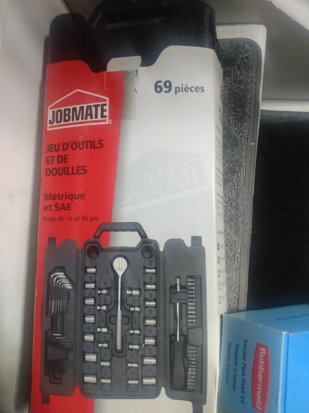 JOBMATE 69-Piece Socket and Tool Set