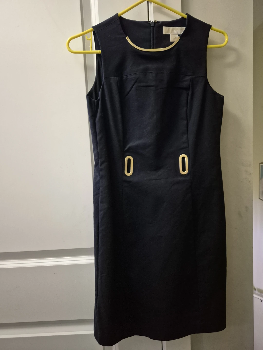 MICHAEL KORS Dark Blue Sleeveless Dress Size 0