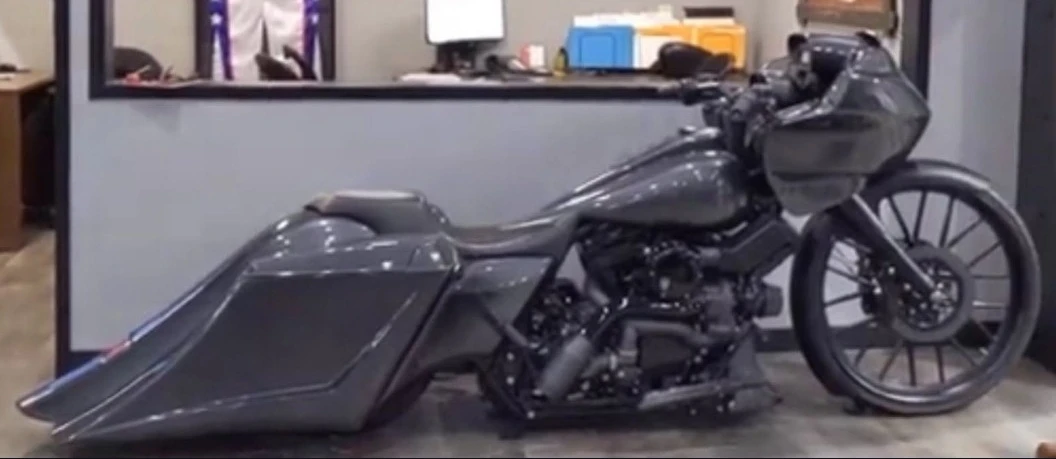 A Unique One of Kind Custom Motorcycle by Harley Davidson
