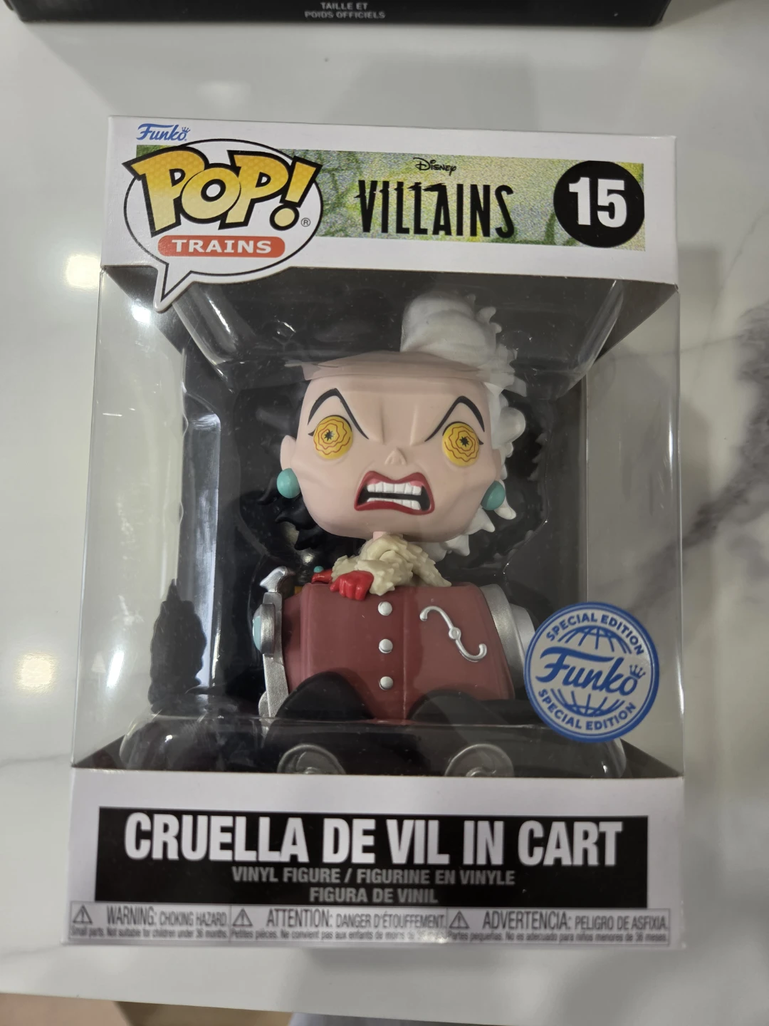 Funko Pop! Disney Villains Cruella De Vil in Cart #15