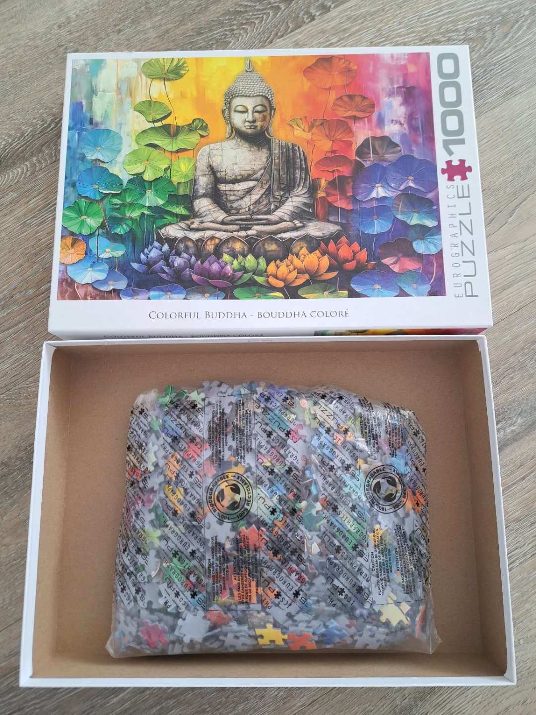 Eurographics 1000 Piece Colorful Buddha Puzzle - photo 4