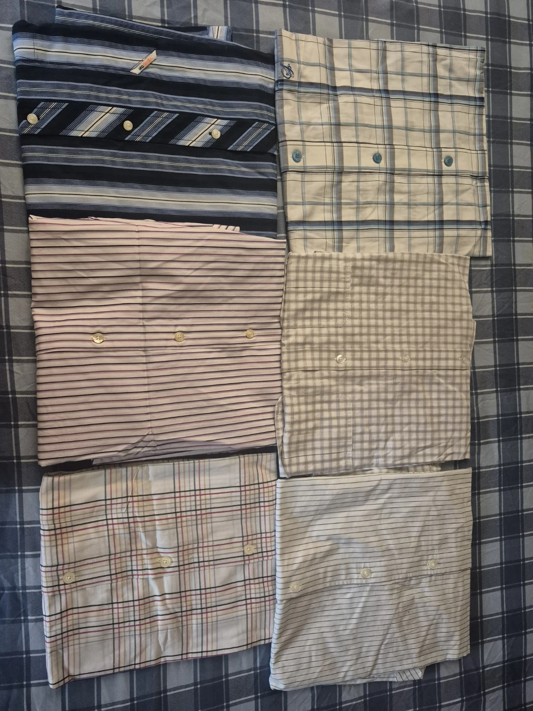 Six Men's Dress Shirts - Claiborne, Southpole, Van Heusen - photo 4