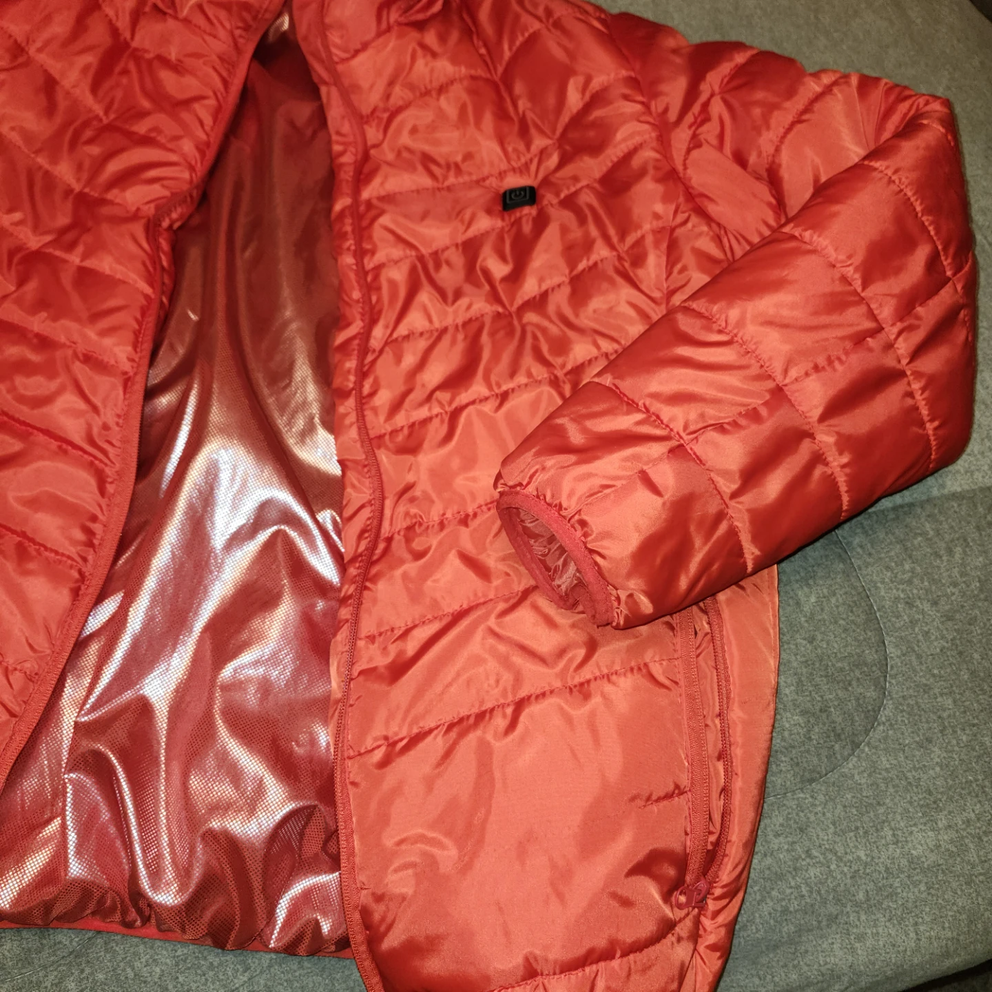 Red Puffer Jacket - photo 2