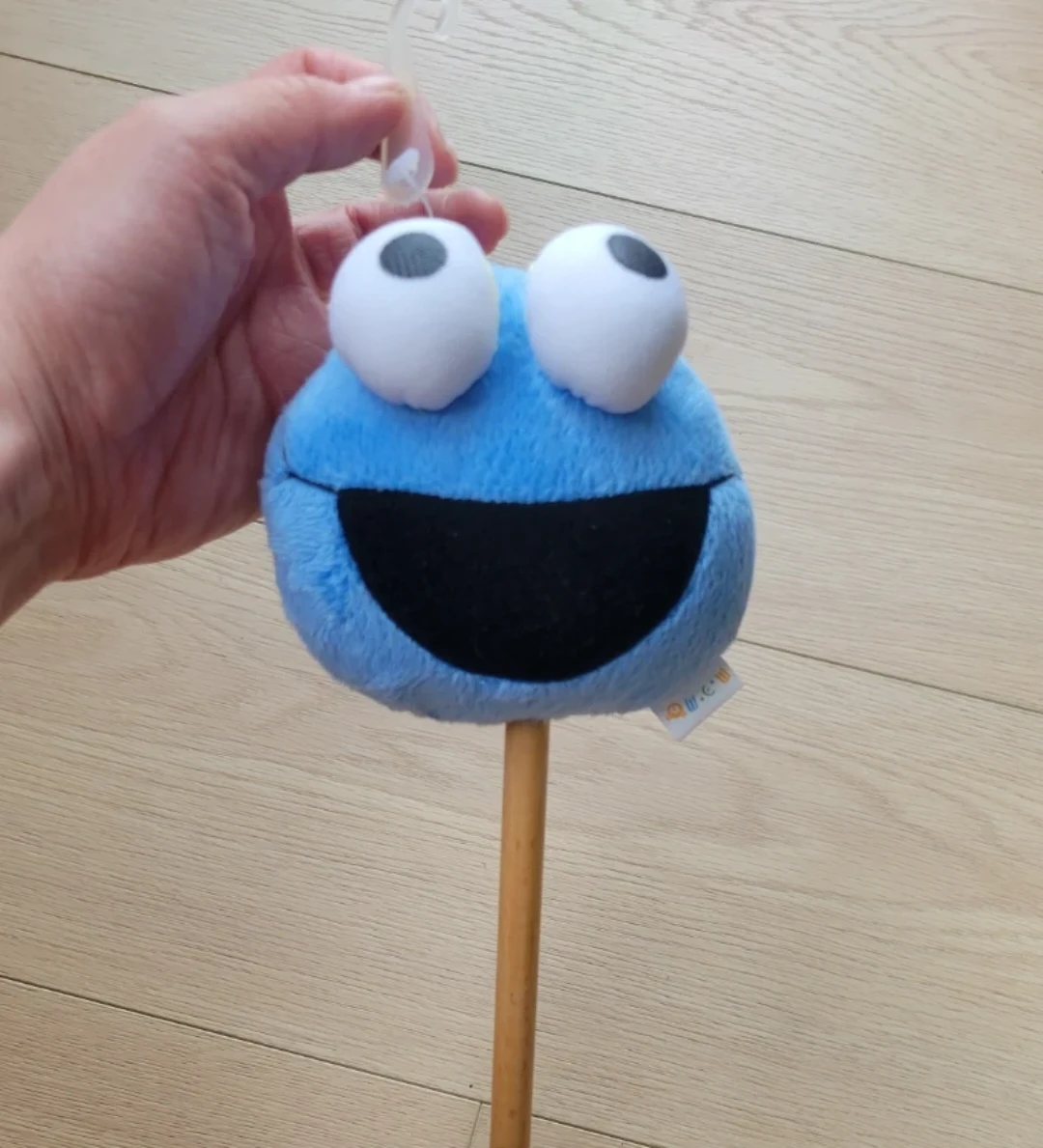 Sesame Street Cookie Monster Plush Wand Toy