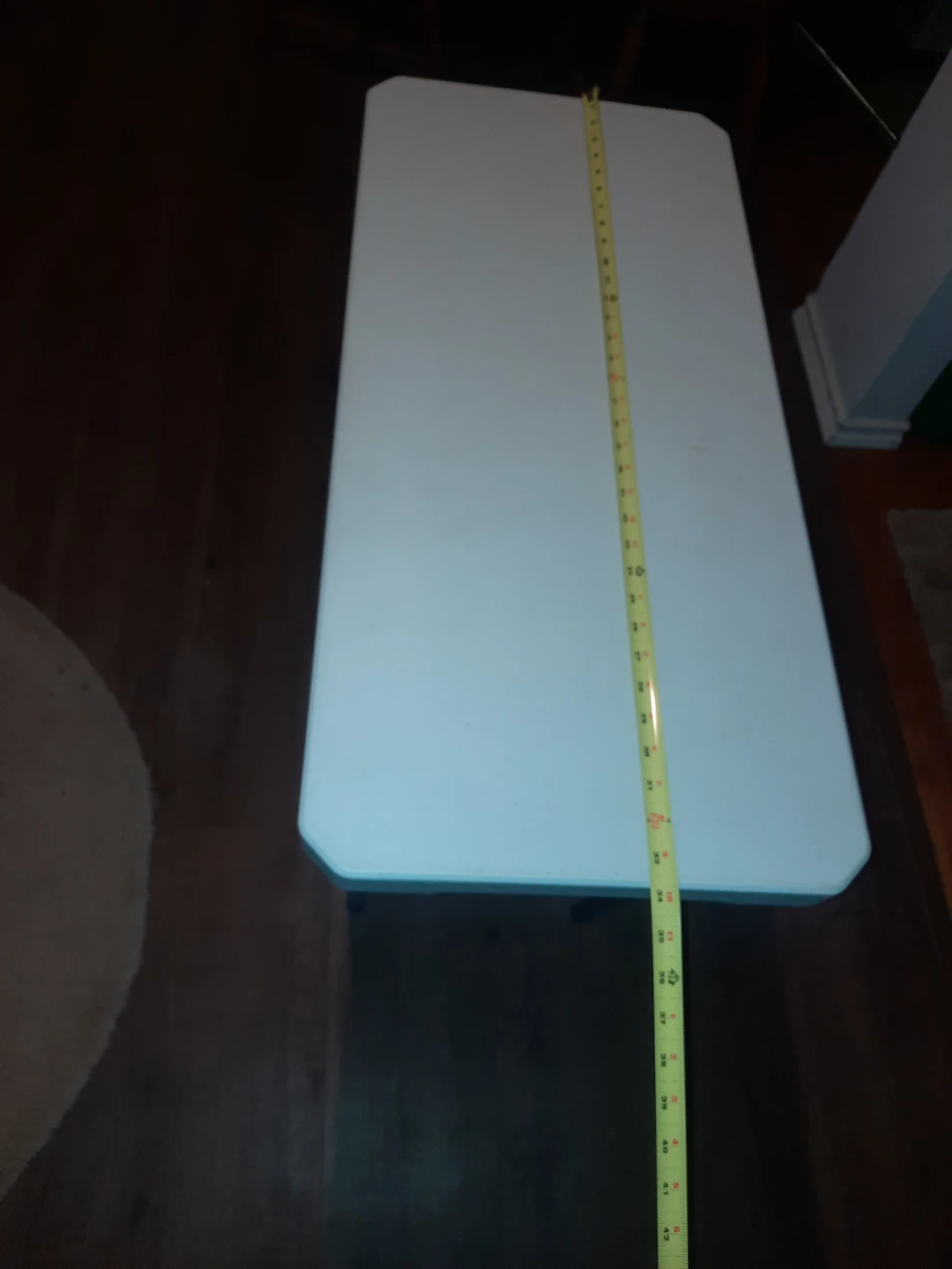 White Folding Table - photo 3