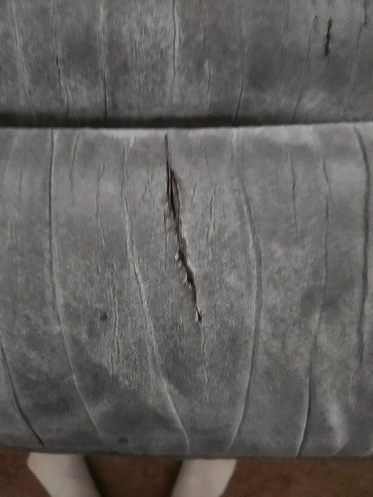 Gray Sectional Recliner Sofa - photo 3