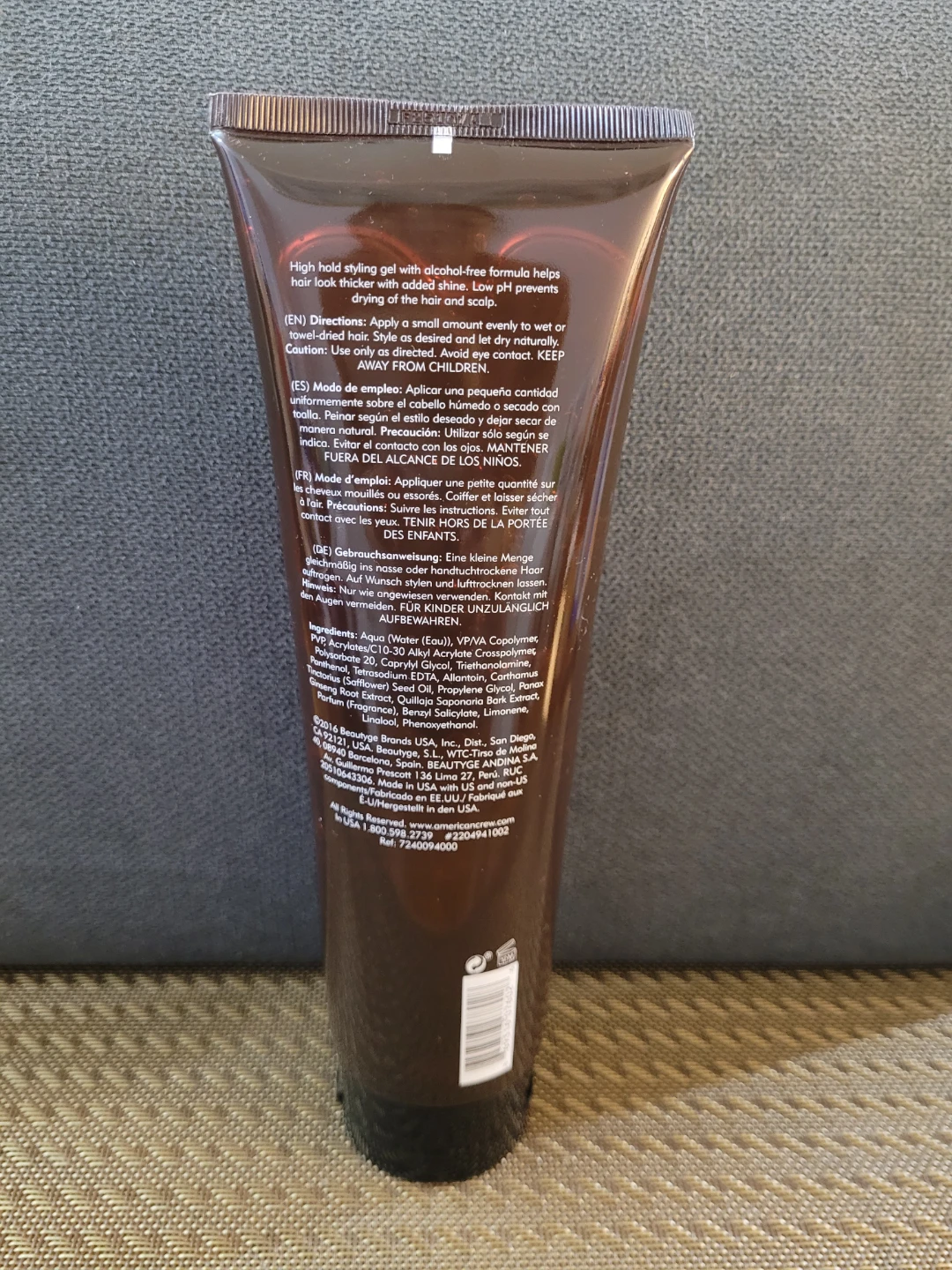 American Crew Firm Hold Styling Gel 390ml - photo 2