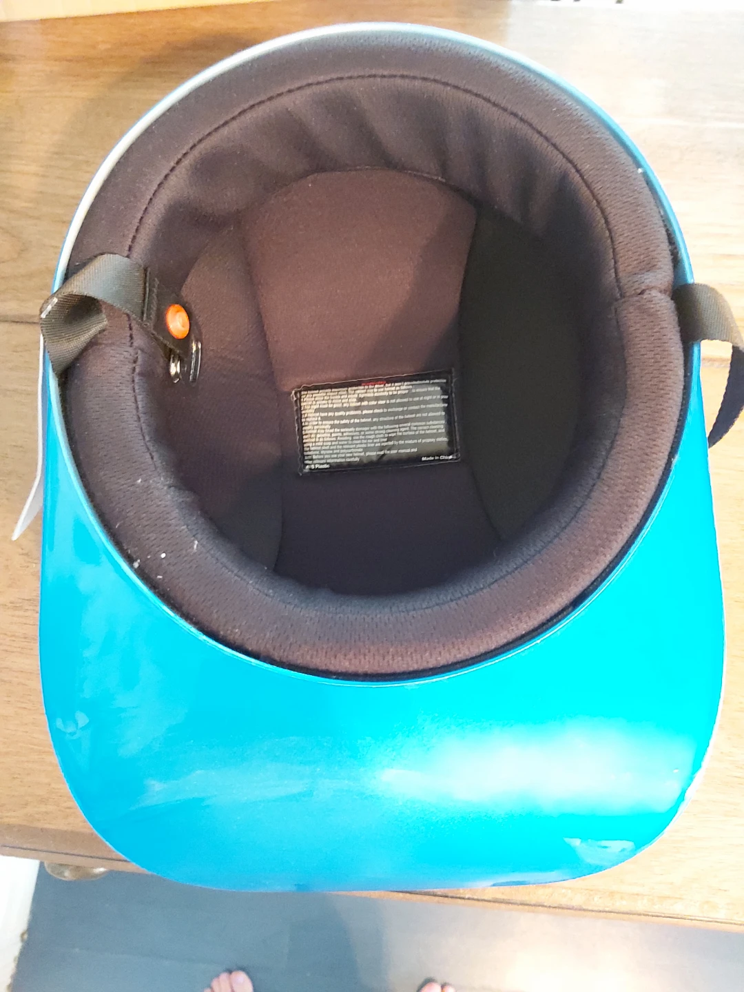 Blue DOT Motorcycle Helmet MEDIUM - photo 3