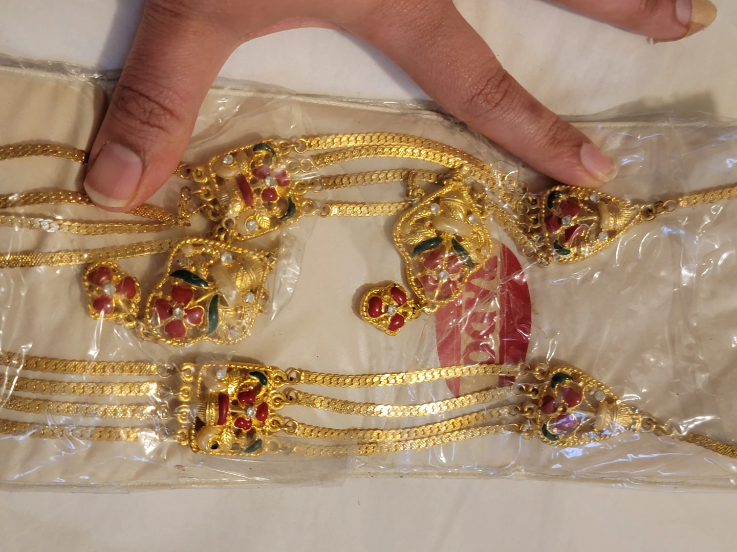 Gold-tone Handpiece with Rings - photo 4