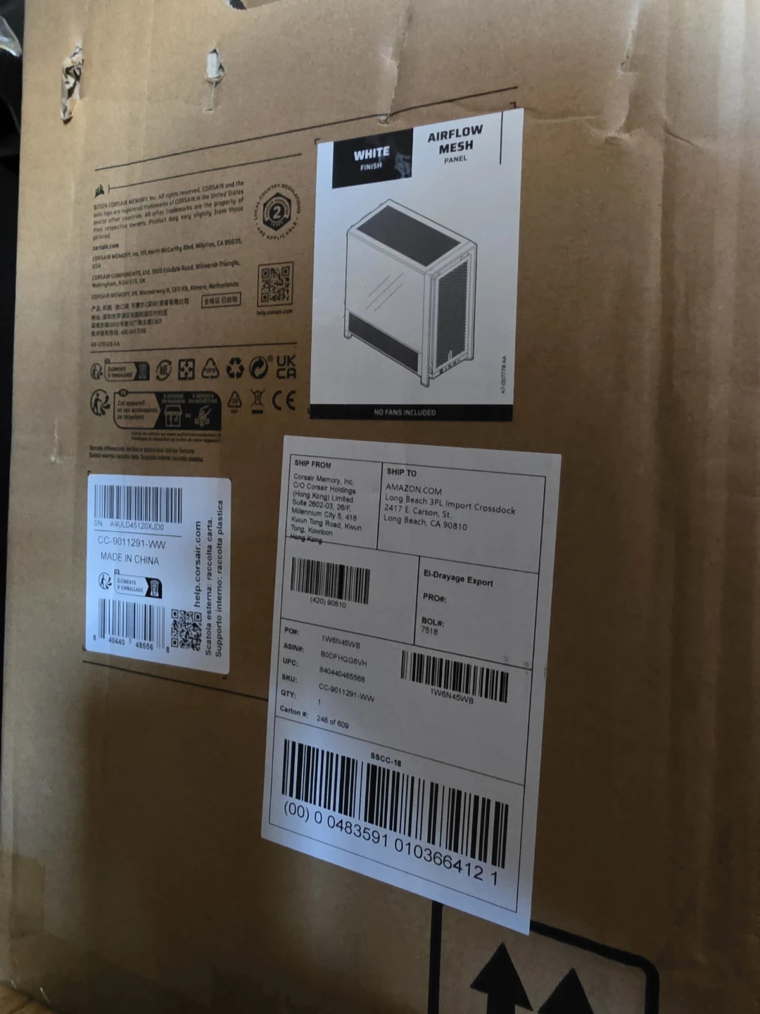 Corsair Frame 4000 Series Mid-Tower ATX PC Case - photo 3