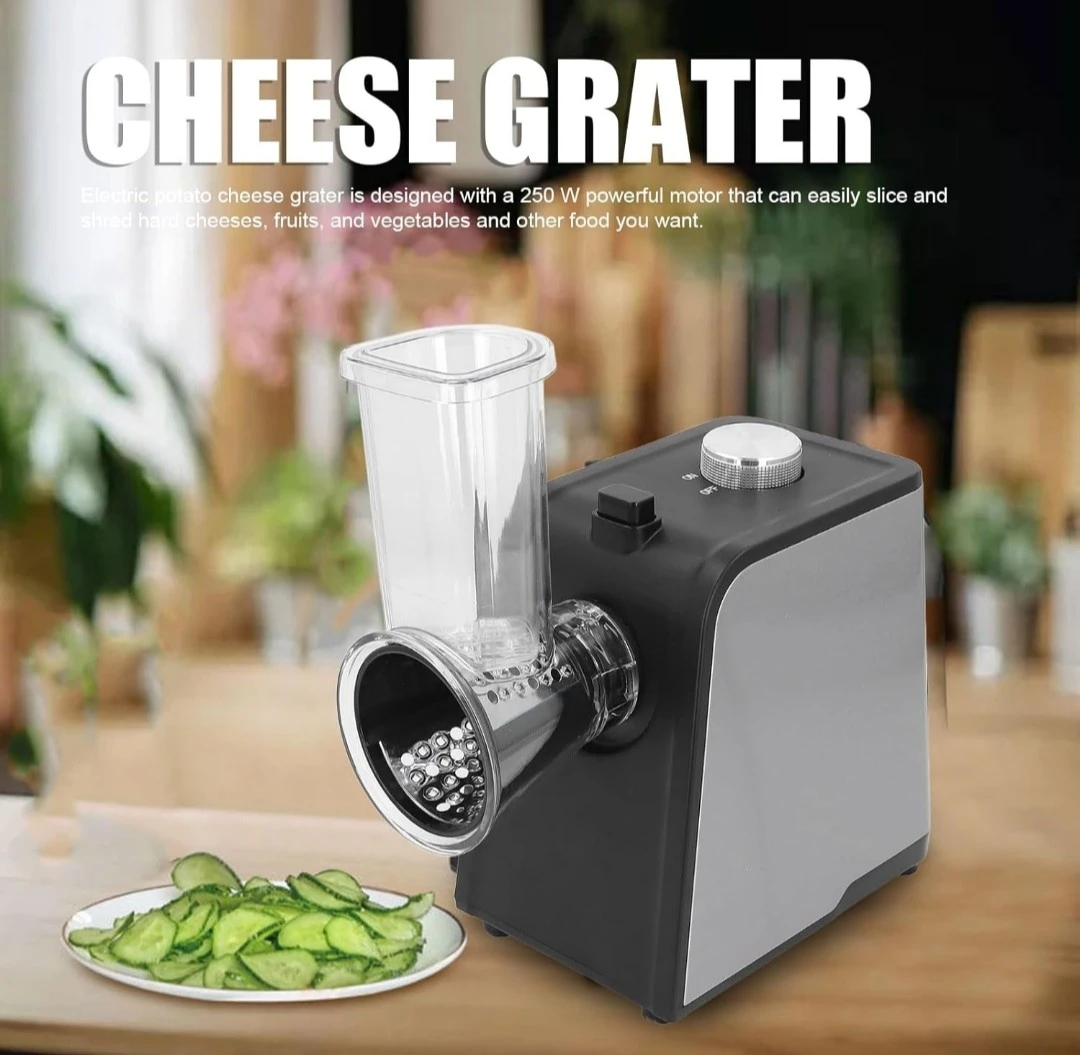 Pomya Electric Vegetable Cutter Cheese Shredder 250W