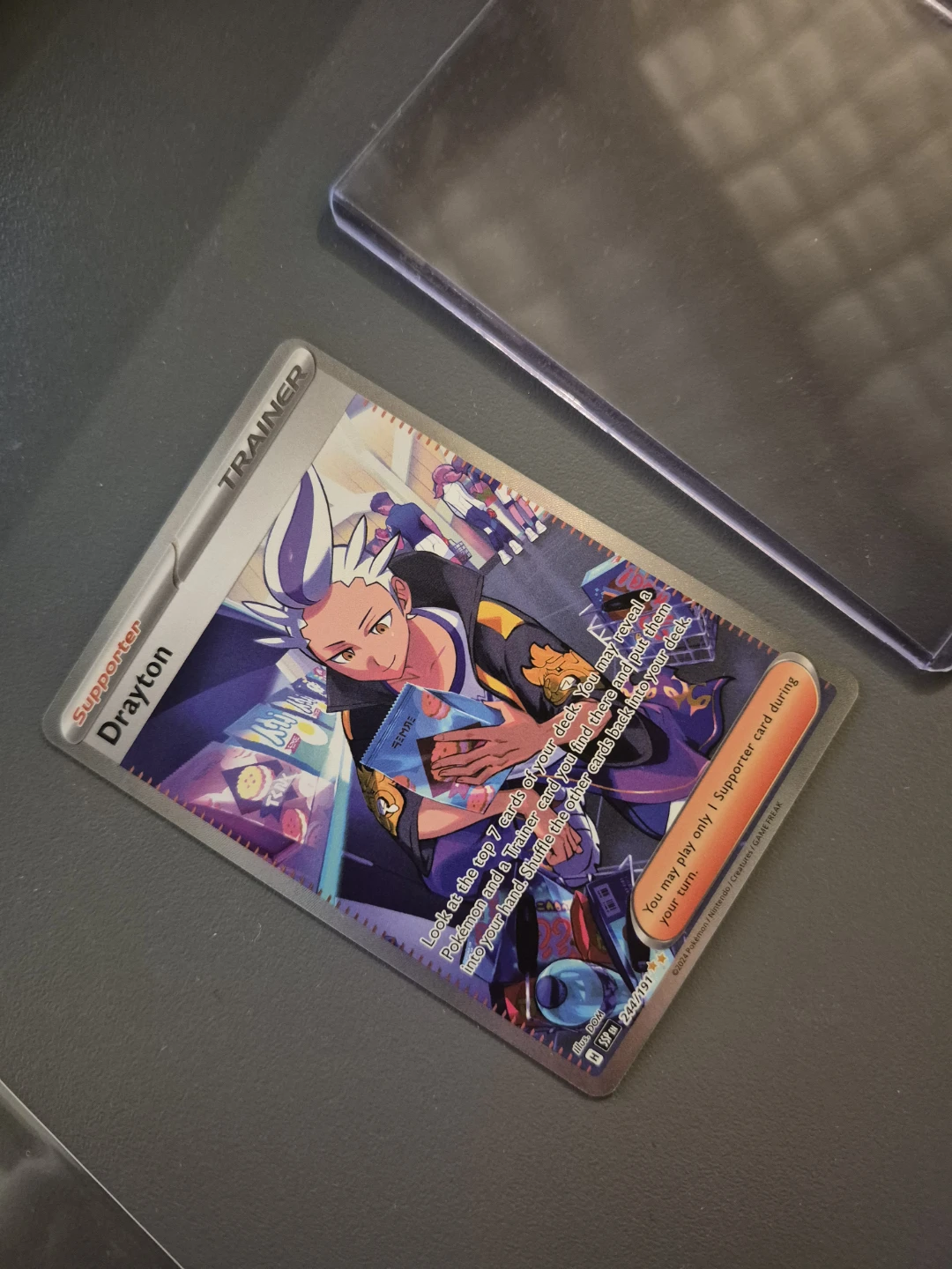 Pokemon TCG Card - Drayton SIR