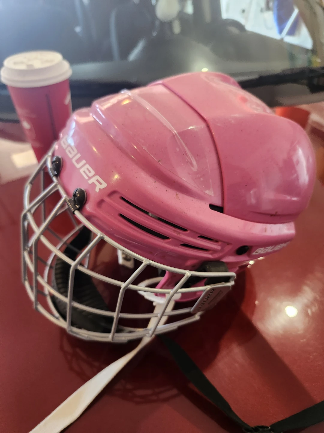 Bauer BHH2100 Pink Hockey Helmet - Youth Size S/M - photo 2