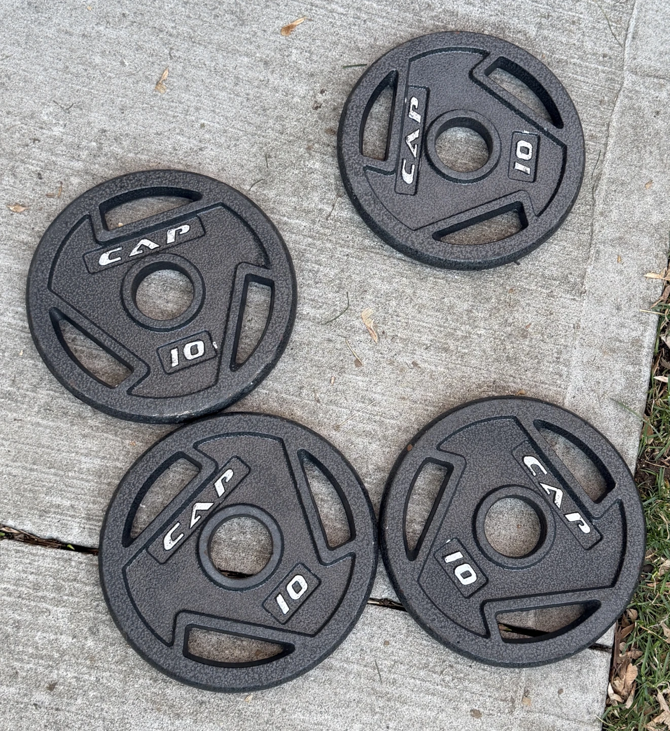 CAP 10 lb Weight Plates (Set of 4)