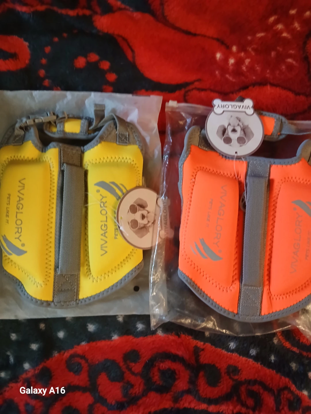 Vivaglory Pet Life Jacket Vest - Orange - Size XS