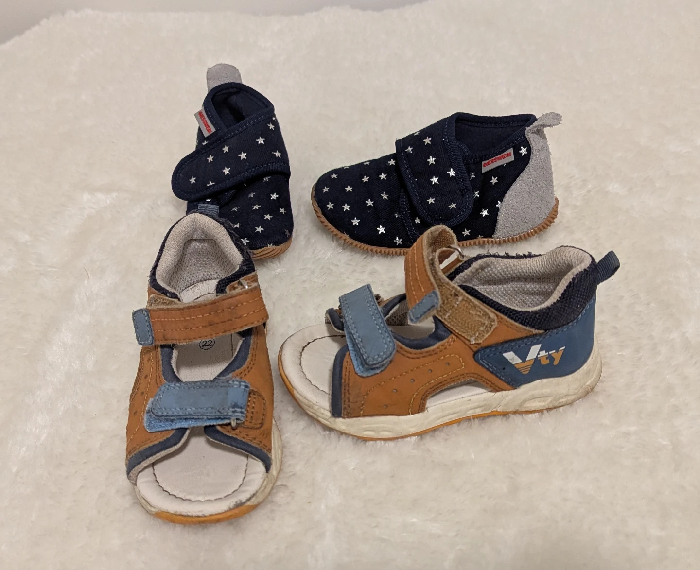 Baby Sandals and Slippers- Size 15 cms