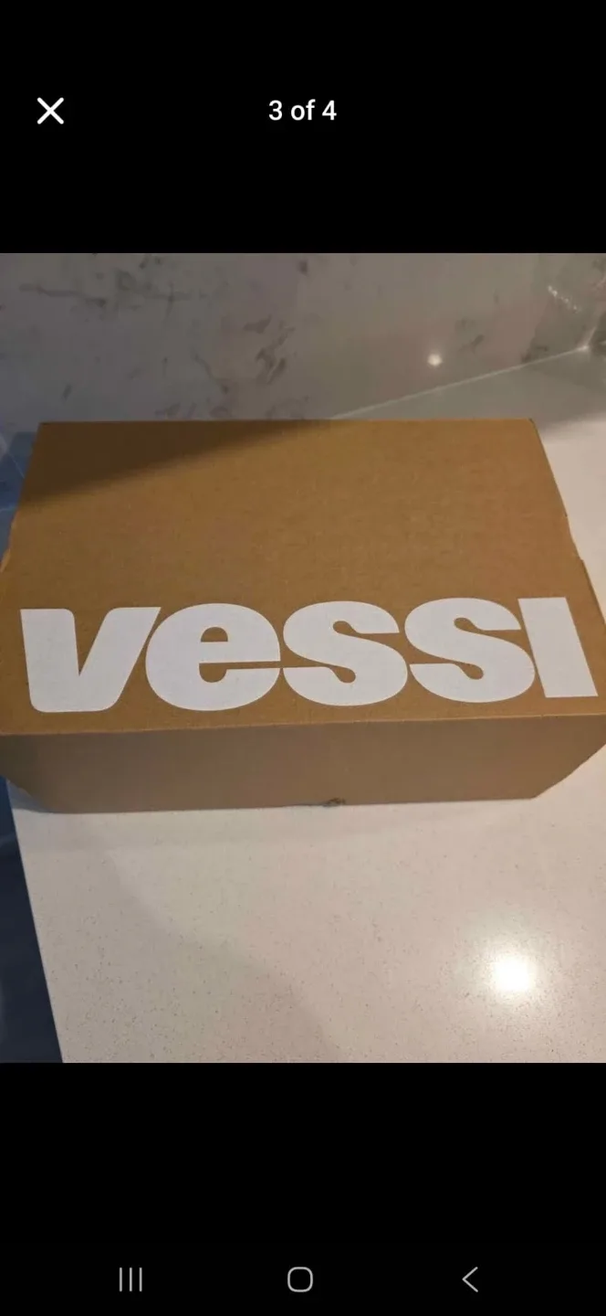 New Size 8 .Vessi Tidal Sneaker Black on Black W08 - photo 3