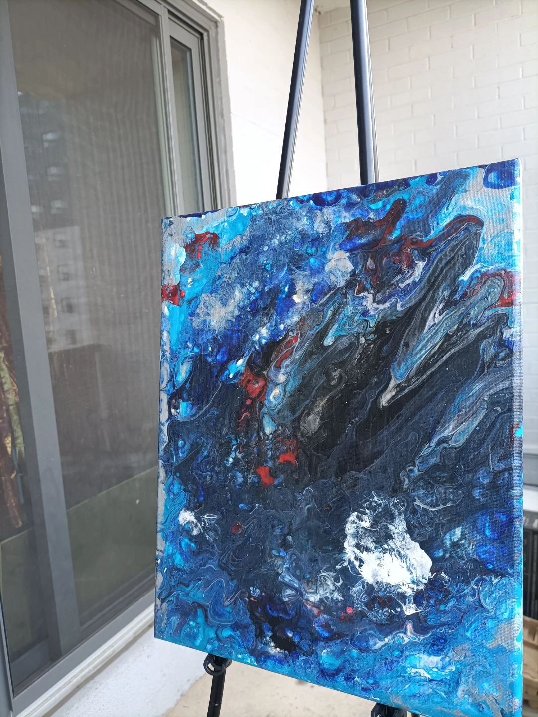 Abstract Fluid Art Painting - photo 2