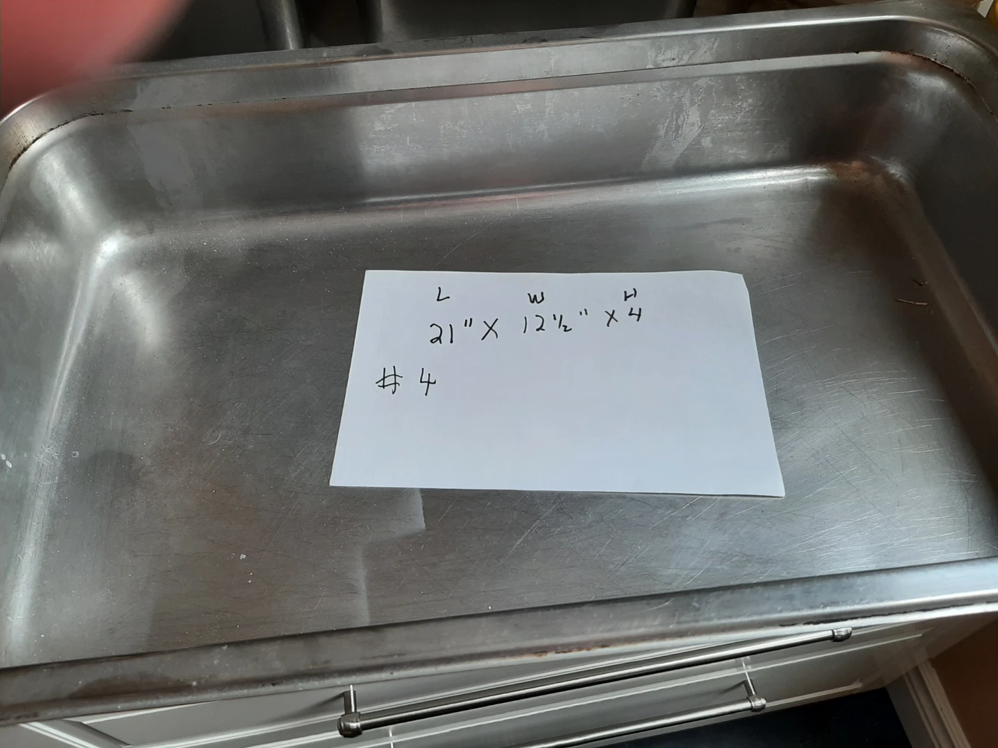 Five stainless steel stainless food presenters , 4 with lids - photo 2