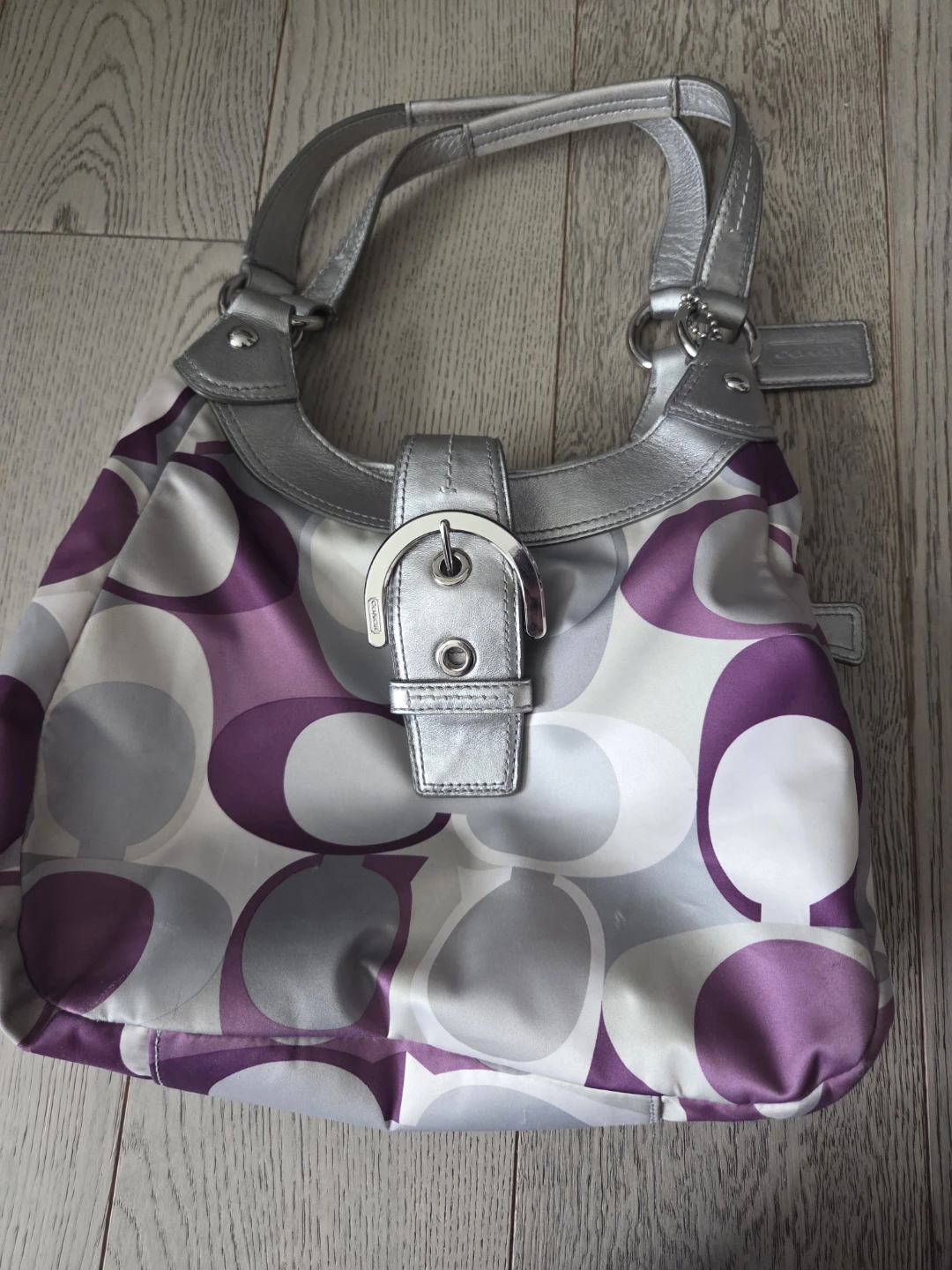 Coach Monogram Shoulder Bag