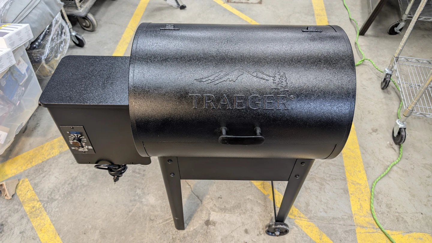 Traeger Black Pellet Grill
