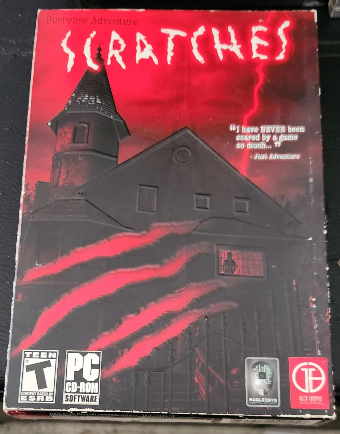 Scratches PC Big Box Horror Game 🌱