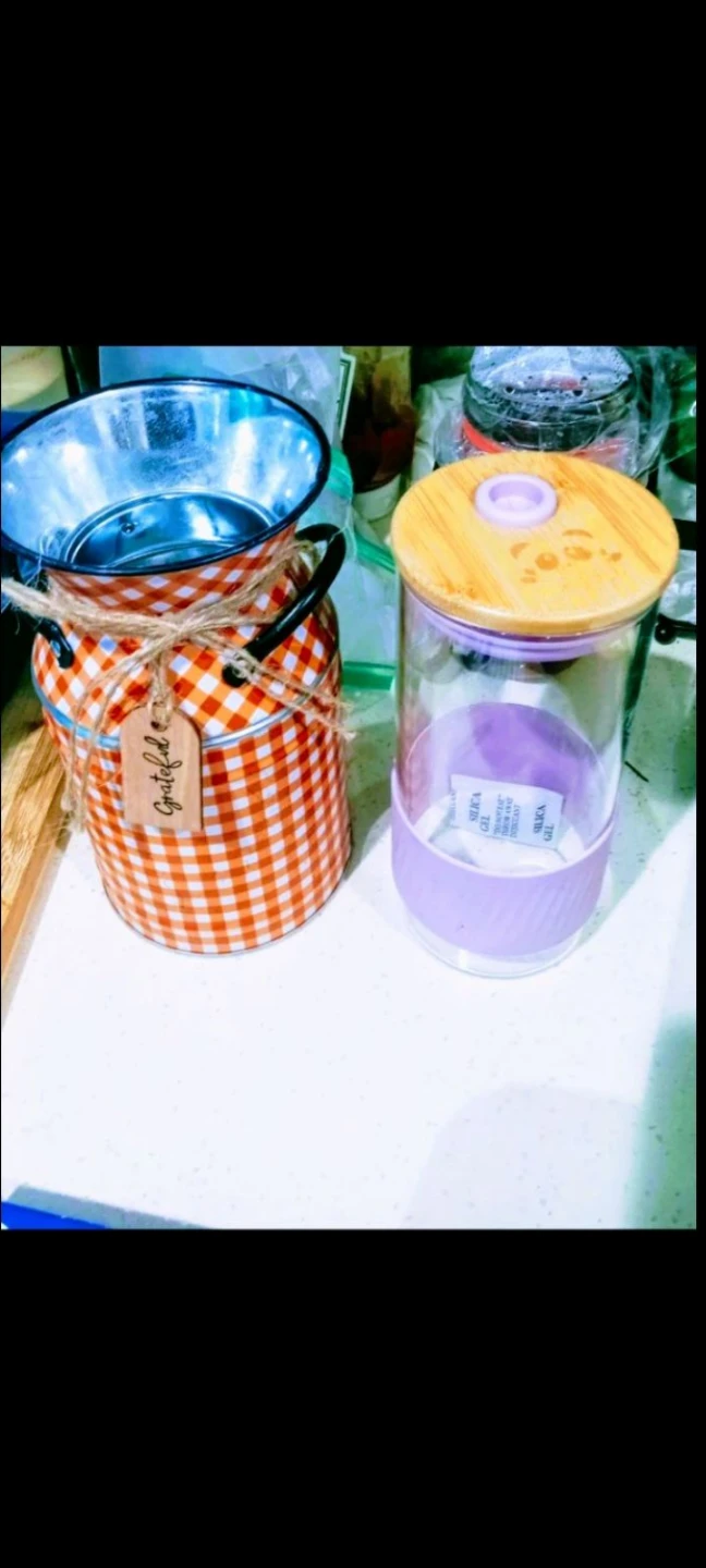 Decorative Tin Milk Can only