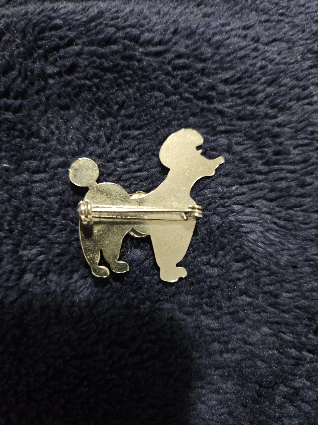 Poodle Dog Pin with Stone Accent - photo 2