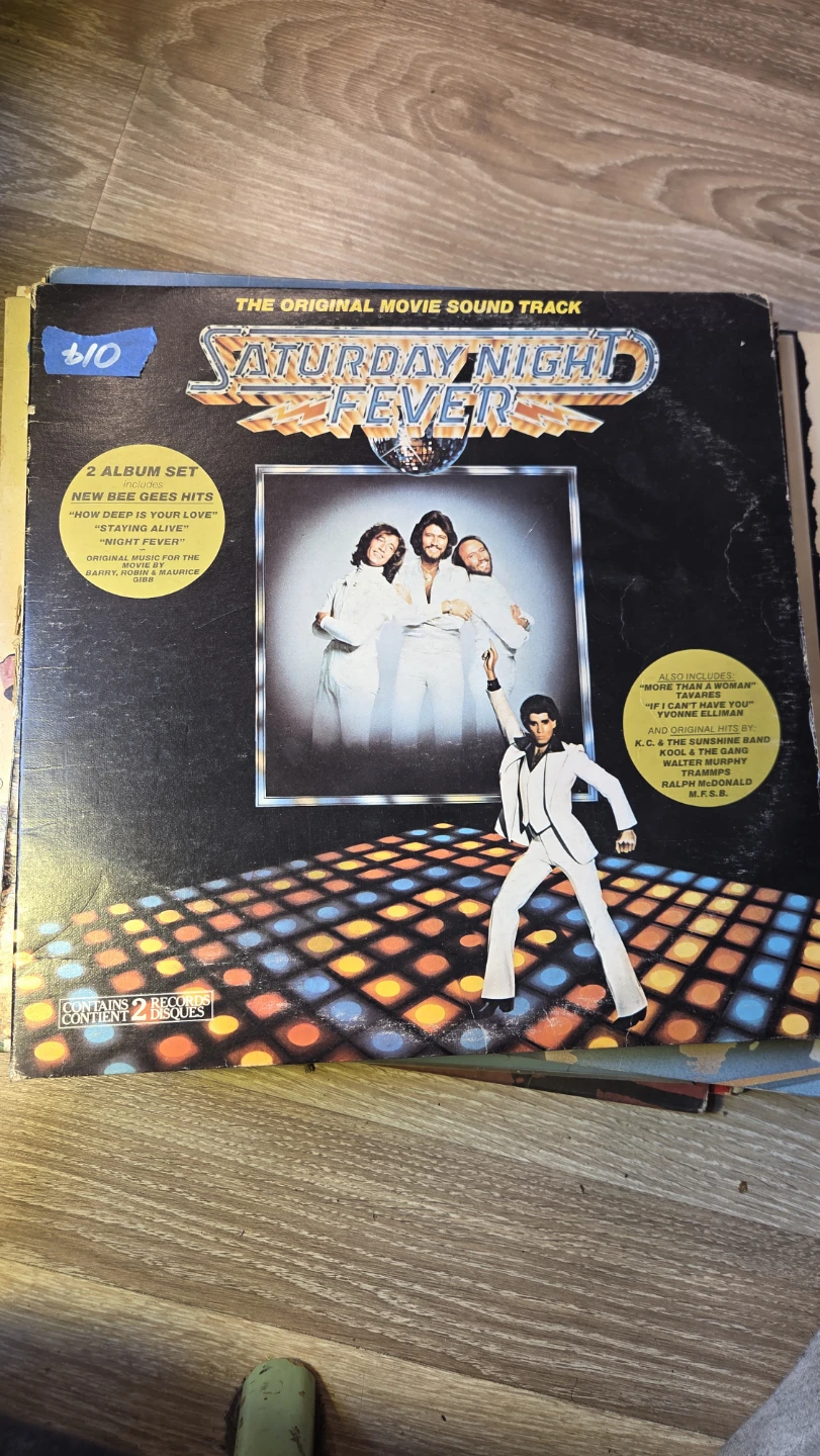 Saturday Night Fever Original Movie Sound Track 2xLP Set