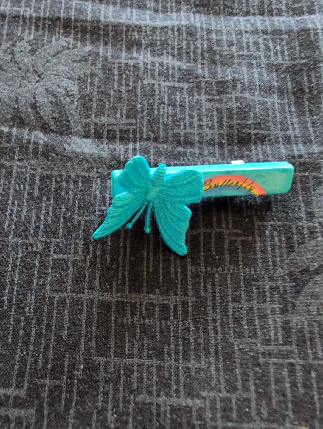 Turquoise Butterfly Barrette