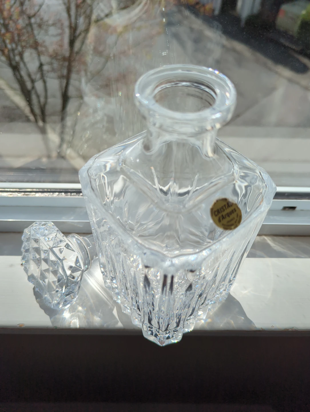 Cristal d'Arques Crystal Decanter - photo 3