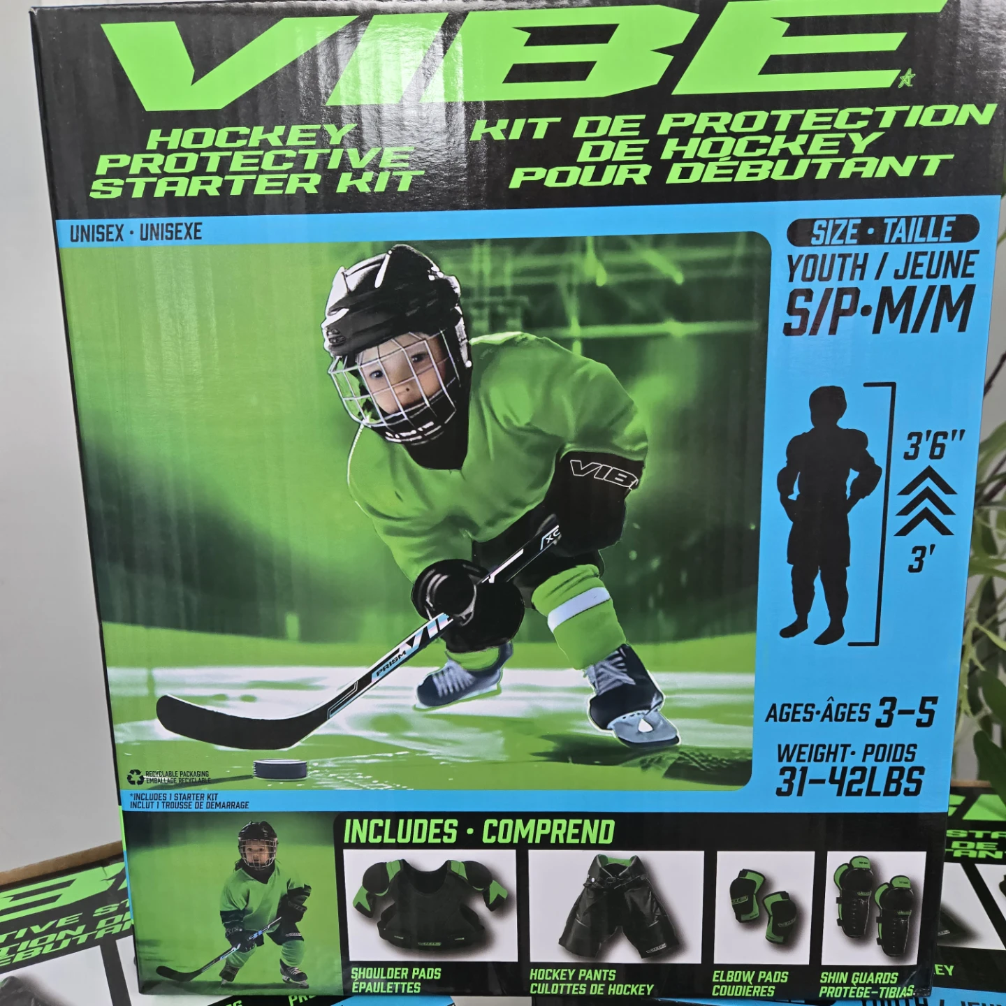 Hockey pads kids size small to medium - photo 2