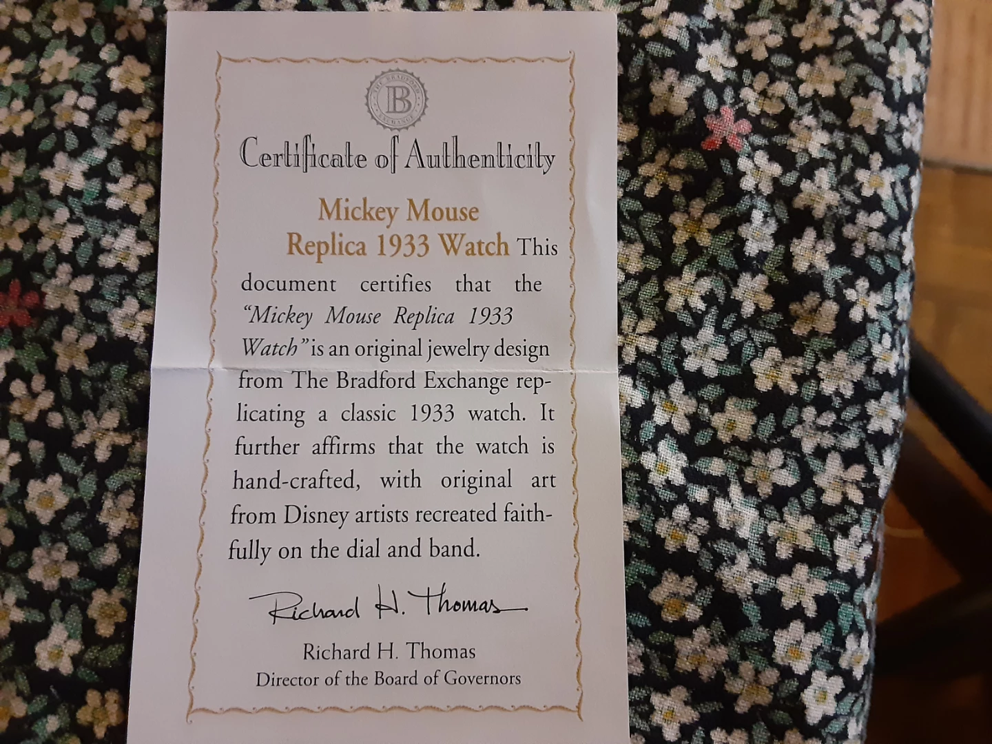 Mickey Mouse Replica 1933 Watch - photo 4