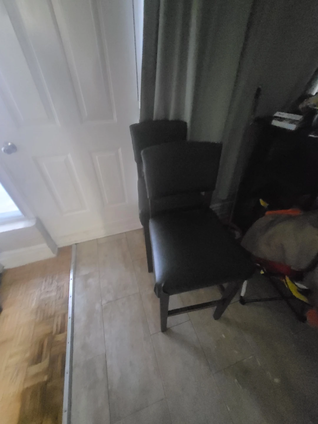 Black Dining Table Set with 4 Chairs - photo 2