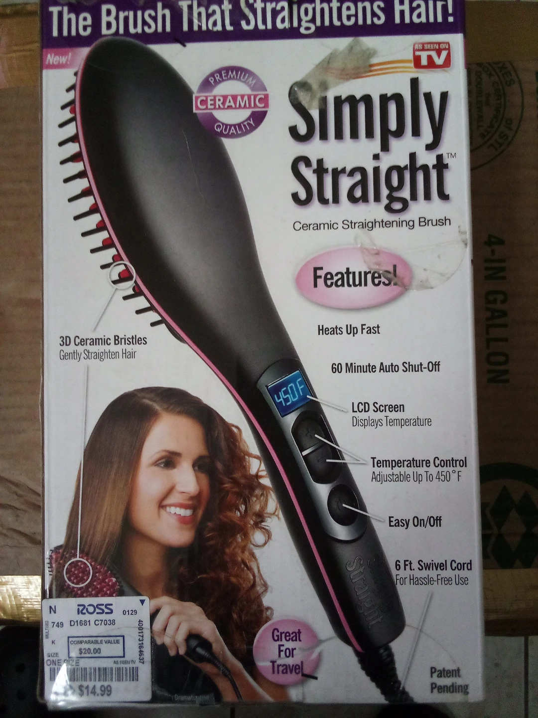 Simply Straight Ceramic Straightening Brush