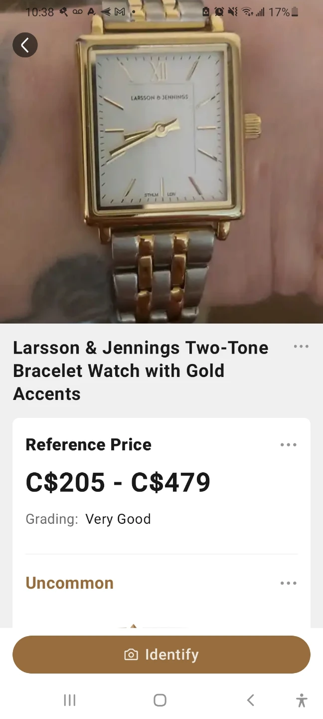 Larsson & Jennings Boyfriend Mini Classic Mixed Gold Watch 31mm - photo 3
