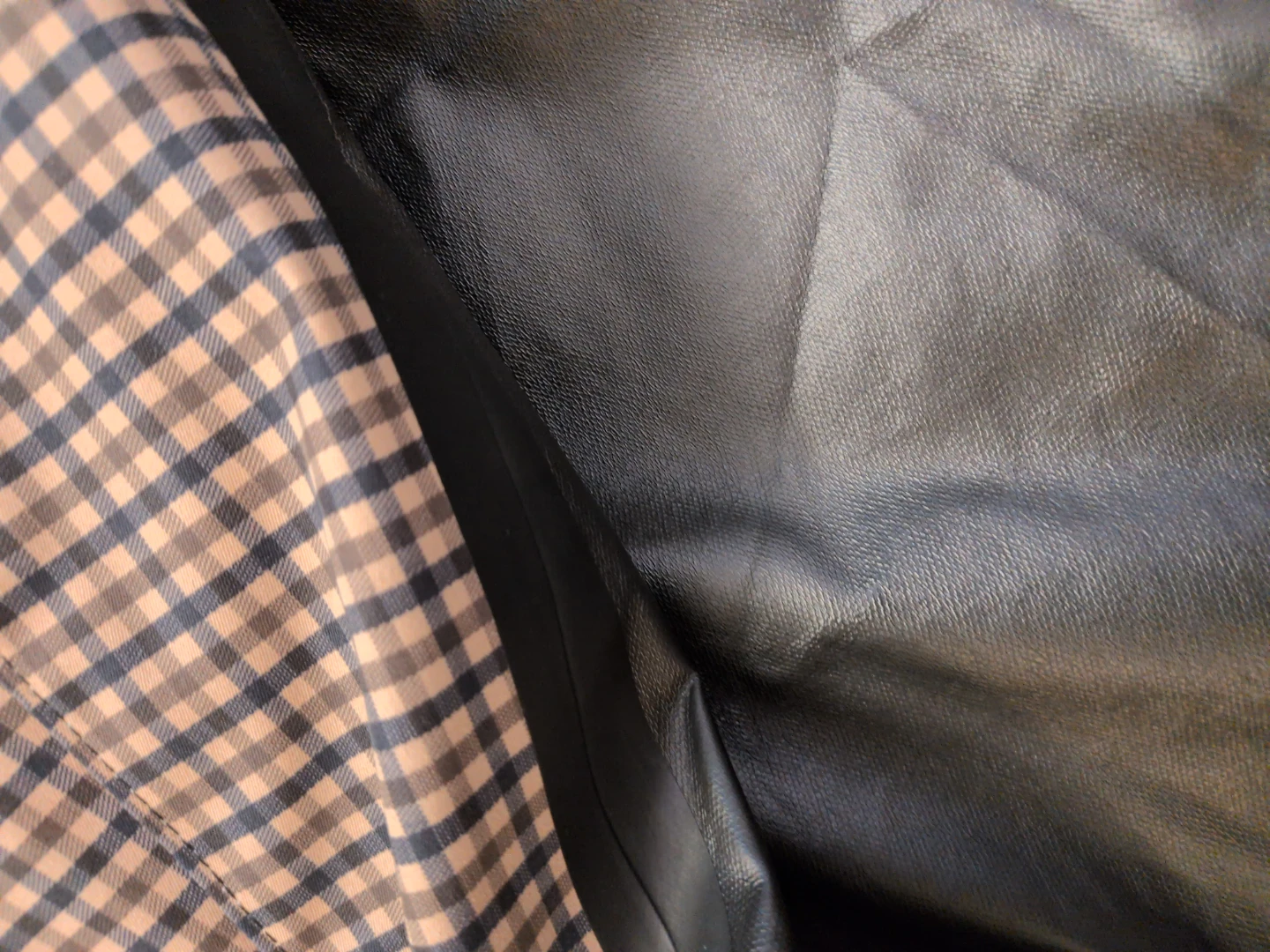 H&M Plaid Trench Coat Size 42R - photo 3