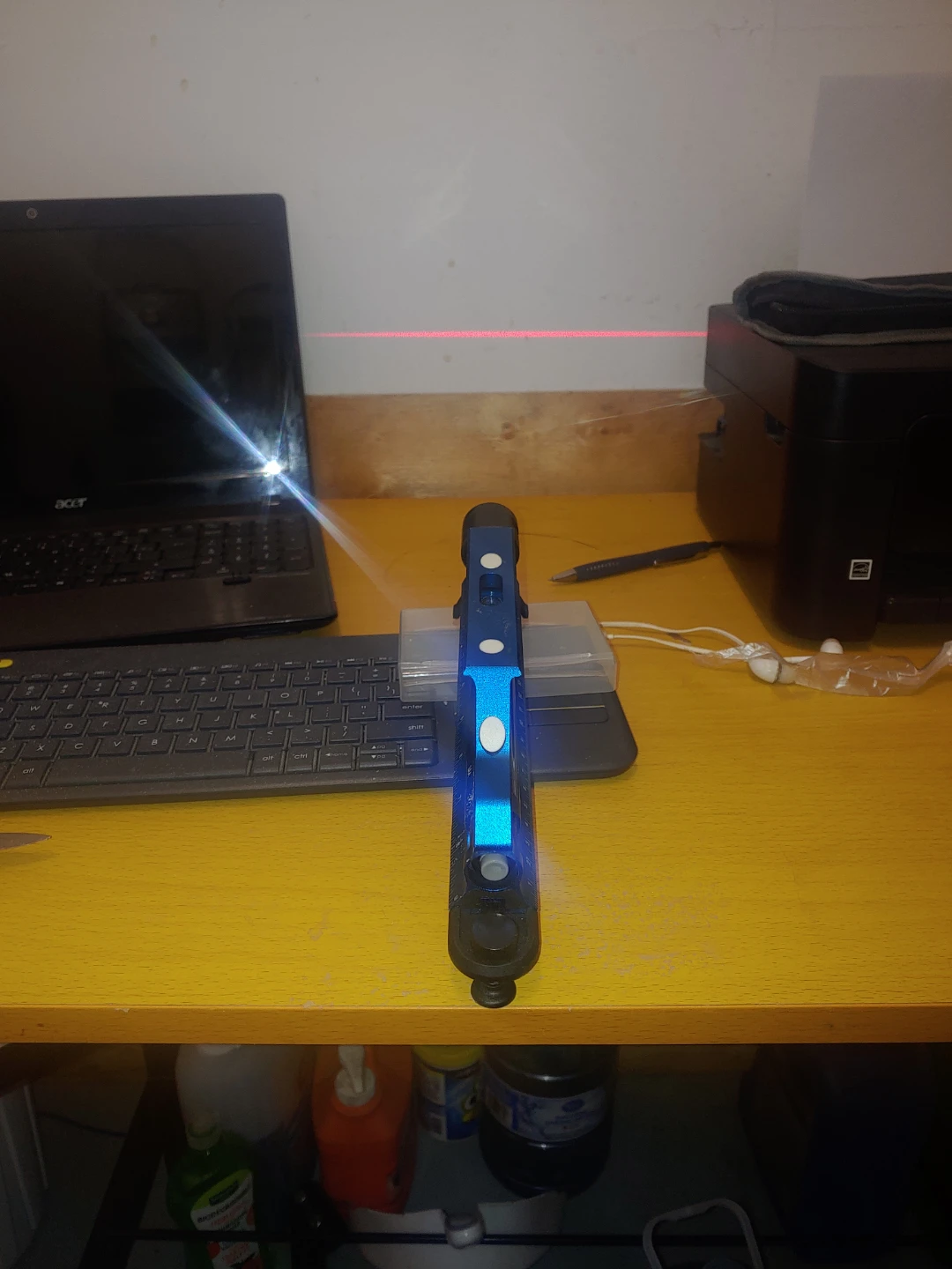Kobalt Blue Laser Level with Spirit Levels - photo 2