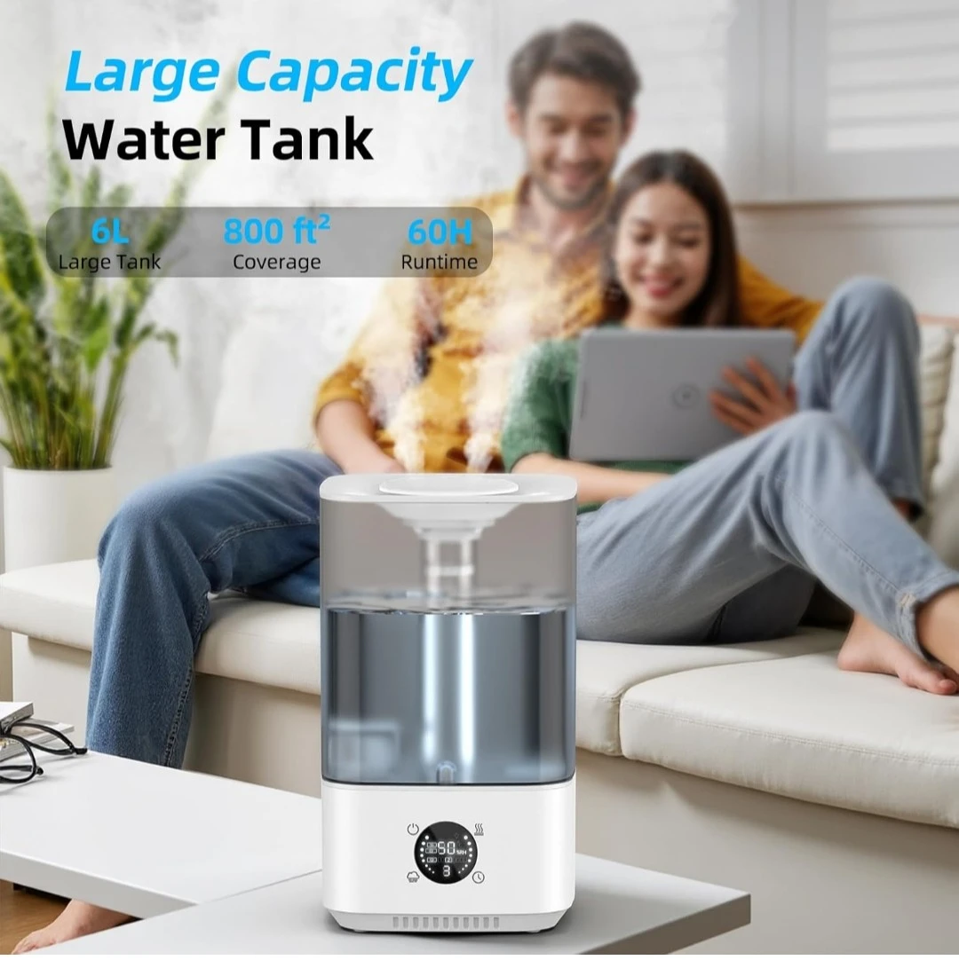 PKBD 6L Humidifier - Large Capacity, Quiet Operation - photo 3