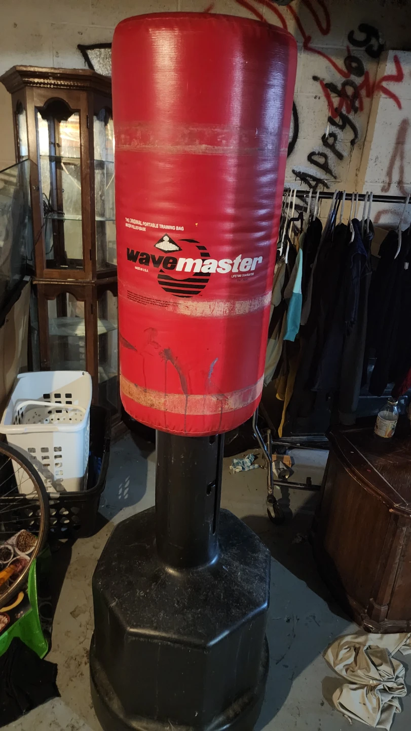 Wavemaster Red Punching Bag