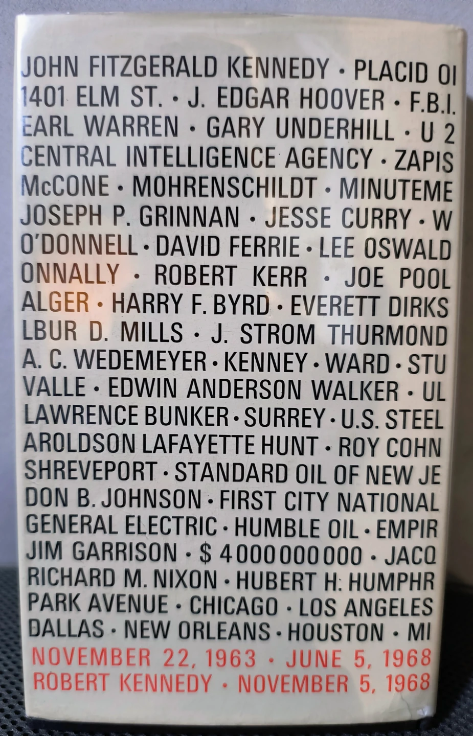 "Farewell America" James Hepburn 1968 hardcover - photo 2