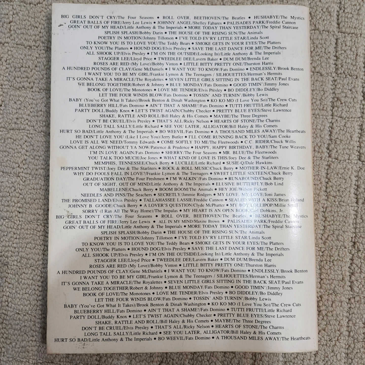 The Golden Era of Rock & Roll Songbook - photo 3