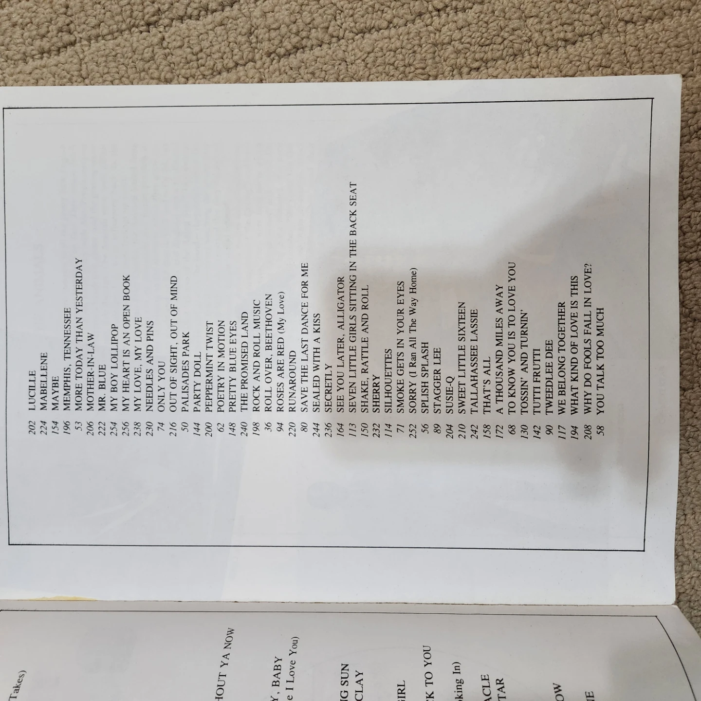 The Golden Era of Rock & Roll Songbook - photo 5