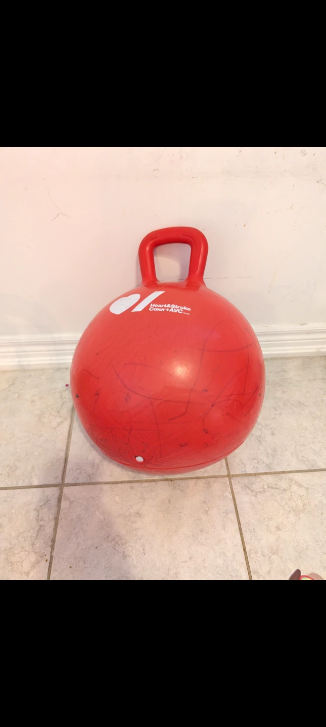 Red Heart & Stroke Hop Ball