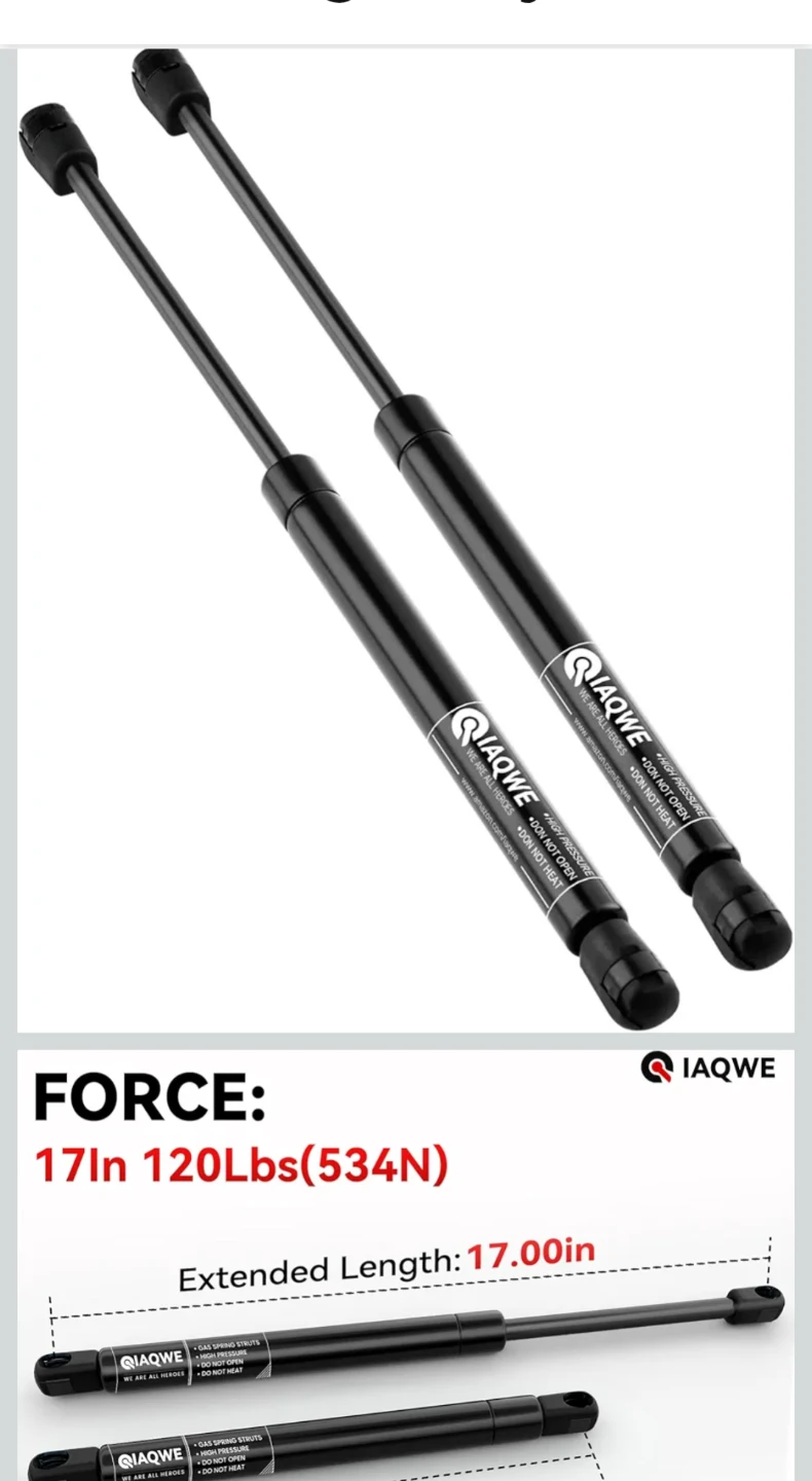 GAS STRUT/LIFT SUPPORTS (new)