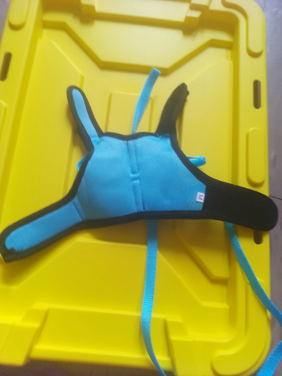 Blue hámster Harness with Leash - photo 2