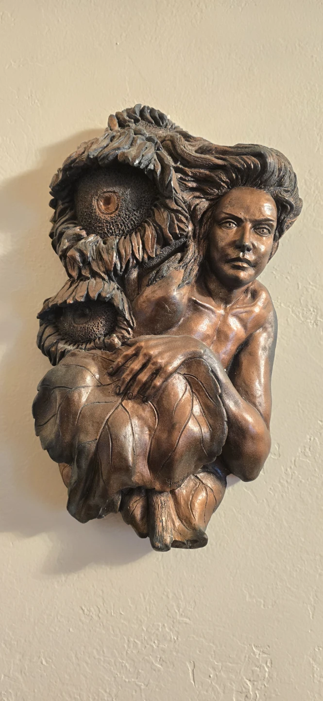 Wall hanging sculpture Art Ceramic - photo 3