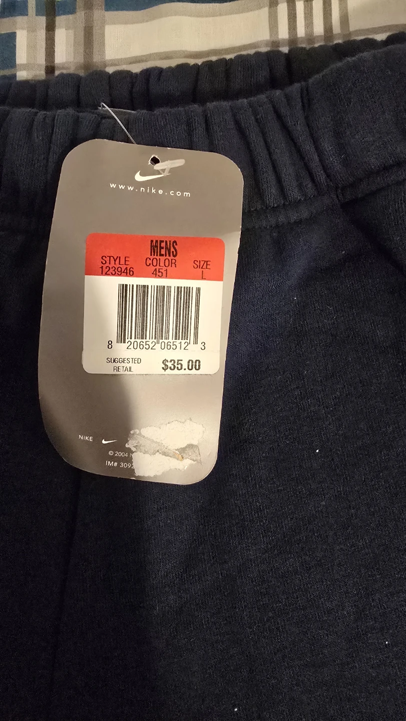 Nike Men's Navy Sweatpants Size L - photo 5