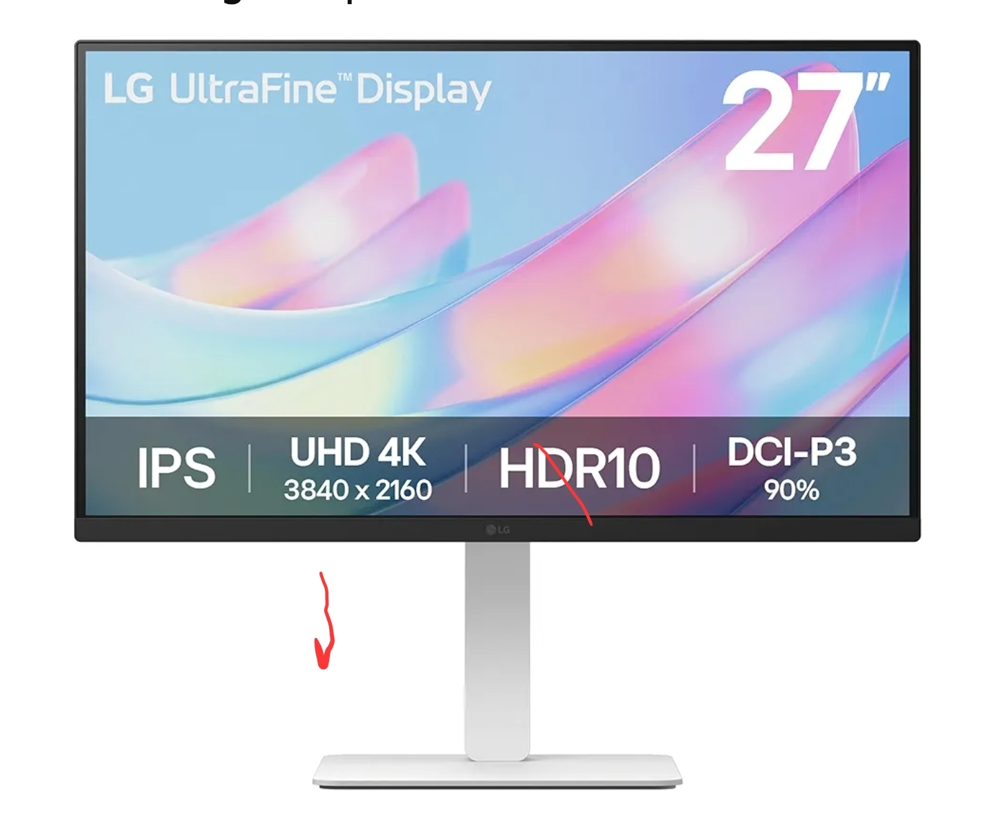 LG UltraFine 27" UHD 4K Monitor